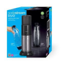 SodaStream DUO black Black, Stainless steel