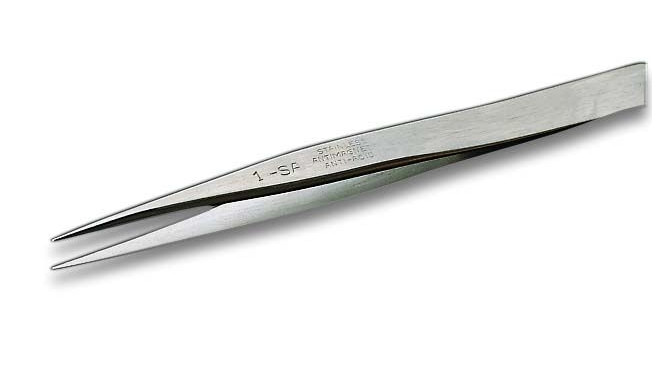 1SASL TWEEZERS 120MM