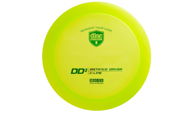 Discgolf DISCMANIA Distance Driver C-LINE DD3 Green 12/5/-1/3
