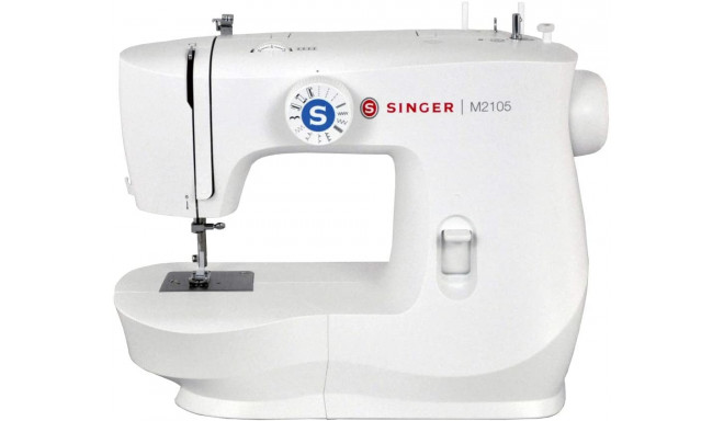 Singer M2105 Sewing Machine (White)