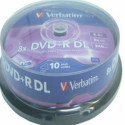 DVD-R Verbatim    8,5 GB 8x 10 pcs 10 Units 8,5 GB 8x (10 Units) DVD-R Verbatim    8,5 GB 8x 10 pcs 10 Units 8,5 GB 8x (10 Units)