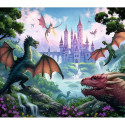 Pusle Ravensburger 13356 The Dragon's Wrath XXL 300 Tükid, osad