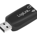 Адаптер USB C—Jack 3.5 mm LogiLink