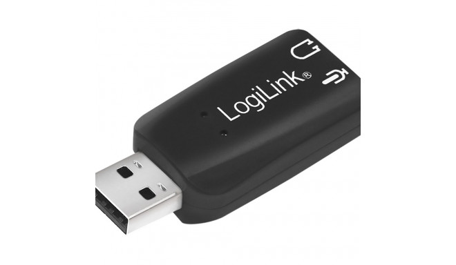 Адаптер USB C—Jack 3.5 mm LogiLink