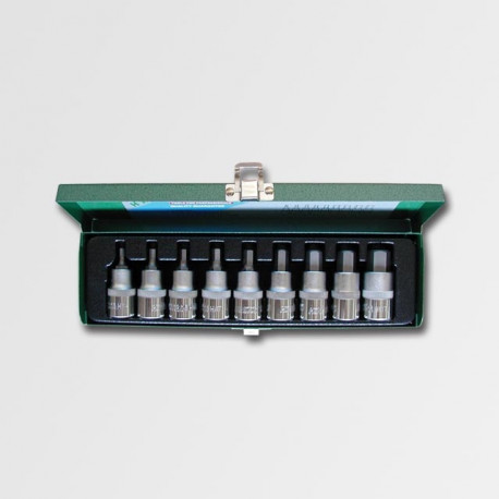 HONITON kuuskantvõtmete komplekt 1/2" 9 tk. 4008 HEX