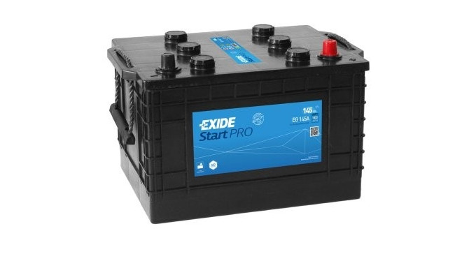 Exide StartPRO 145Ah 1000A 230x253x240-+