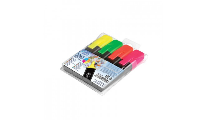 Helestusmarker 1-5mm 4 värvi/kompl, lapik, Forofis