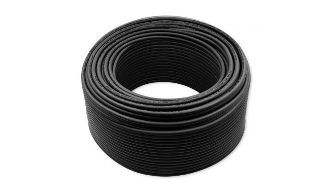 Qoltec 53851 fotogalvaaniline päikesekaabel 4mm² 100m must