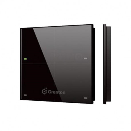 GRENTON TOUCH PANEL / 4 puutevälja / TF-BUS / must klaasist esipaneel