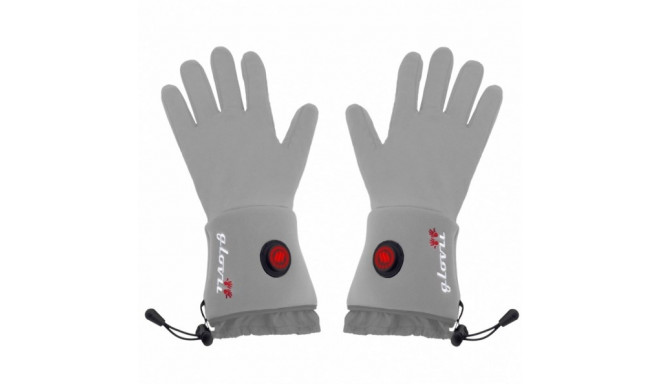 Glovii universal heated gloves gray L-XL