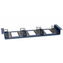 EMITERNET 19" panel for 15 FU/TEL/F-447 telephone connectors