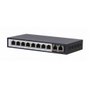 Extralink EX.3906 network switch Unmanaged L2 Fast Ethernet (10/100) Power over Ethernet (PoE) 1U Bl