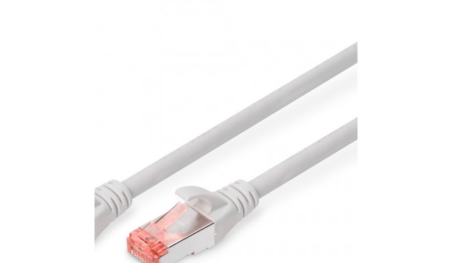 "DIGITUS Patchkabel Cat6 S/FTP 2xRJ45 20.0m grau Hebelschutz Polybeutel"
