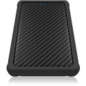 2,5 6cm 1xSATA 2,5" zu 1xUSB 3.0 Host, schraubenlos, Silicon Schutzhülle ICY BOX