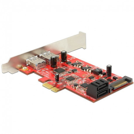 "SATA3 PCIe Delock U3S6 USB3/SATA3"