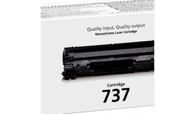 "Canon Toner 737 Schwarz bis zu 2.400 Seiten ISO/IEC 19752"
