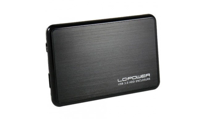 "6cm SATA USB3 LC-Power Alu black"