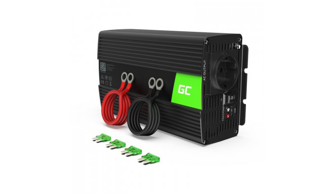 "Green Cell KFZ Spannungswandler Power Inverter 12V > 220V 1000/2000W Black"