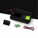 "Green Cell KFZ Spannungswandler Power Inverter 12V > 220V 1000/2000W Black"