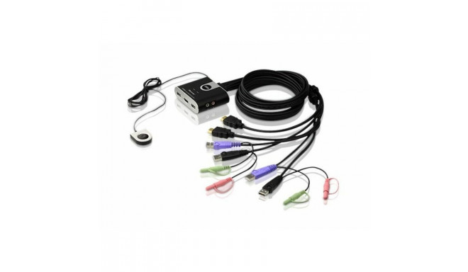 "DATA KVM ATEN CS692 KVM-Switch 2xKVM/3xHDMI/6xUSB/3xAudio"