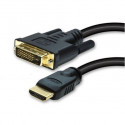 "DVI-D 24+1 > HDMI (ST-ST) 1m Adapterkabel Schwarz"