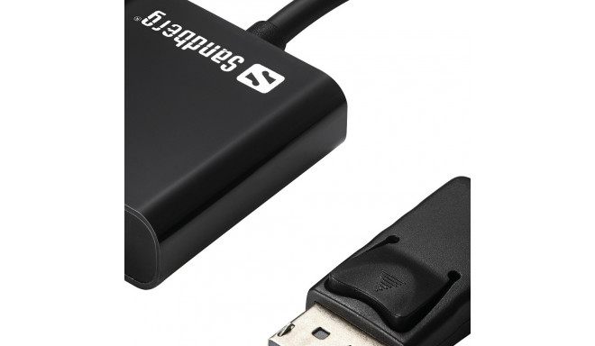 "Sandberg DisplayPort 1.2 > VGA (ST-BU) Adapter Schwarz"