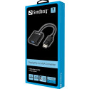 "Sandberg DisplayPort 1.2 > VGA (ST-BU) Adapter Schwarz"