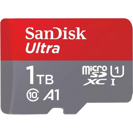 SanDisk mälukaart microSDXC 1TB Ultra 150MB/s + adapter