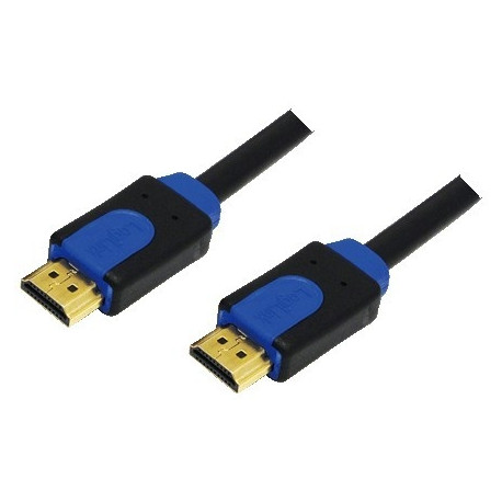 "Logilink HDMI-Kabel Ethernet A -> A St/St 5.00m Gold"