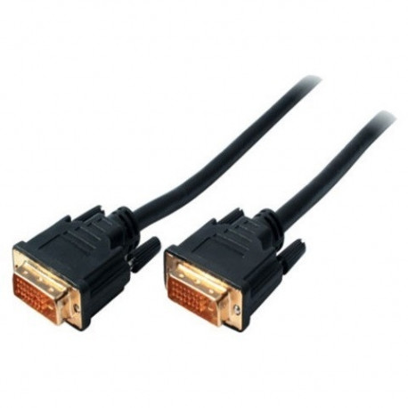 Ühenduskaabel DVI-D 24+1 (ST-ST) 2m, must