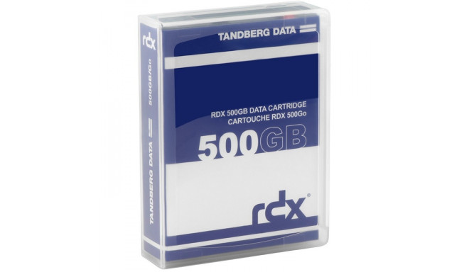 "RDX Tandberg 500GB cartridge"