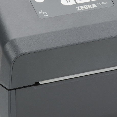 "Zebra Etikettendrucker ZD421c USB 2.0 USB-Host LAN Bluetooth LE 203DPI 104mm 152 mm/sek"
