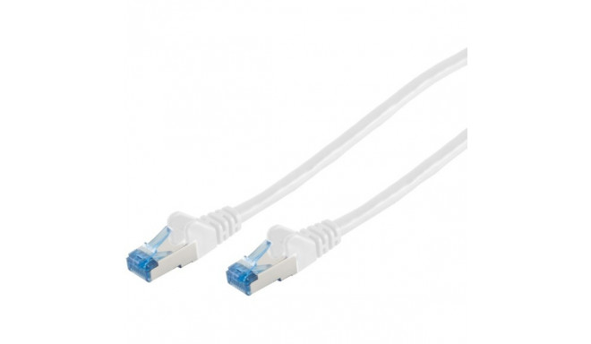 "Patchkabel CAT6a RJ45 S/FTP PiMF 1m Weiß"