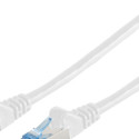 Patchkabel CAT6a RJ45 S/FTP 0,25m White