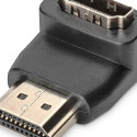 Adapter HDMI (ST-BU) 90° gewinkelt DIGITUS Black