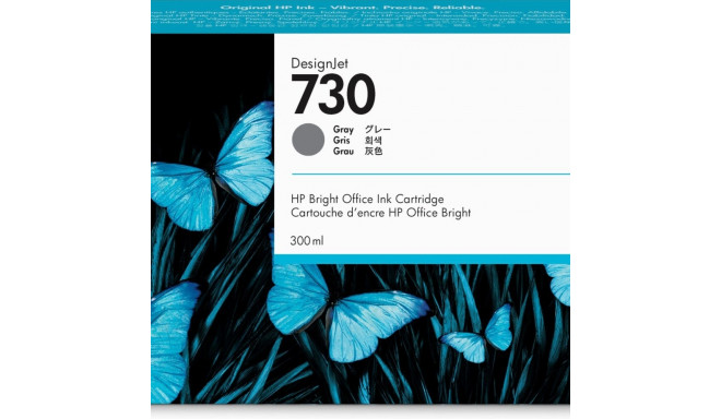 "HP 730 300 ml Tinte Grau"