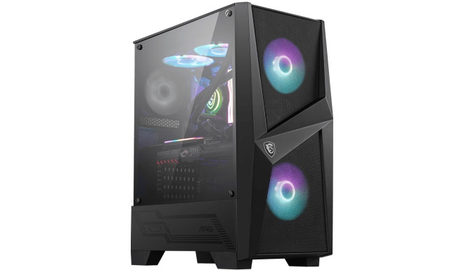 "MIDI MSI MAG FORGE 100R | black. window. RGB"