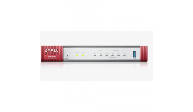 "Firewall Zyxel Nebula ZYWALL USG FLEX 100 - 4xLAN 1Gbit/s + 1xWAN 1Gbit/s"
