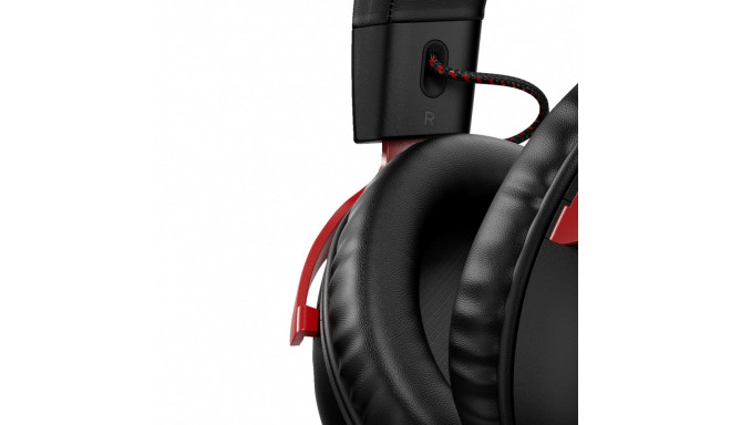 "HP HyperX Cloud III Gaming Headset/7.1 Sound/DTS Headphone:X/Spatial Sound/Over-Ear - schwarz/rot"