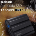 4TB Samsung Portable T7 Shield USB 3.2 Gen2 Schwarz retail