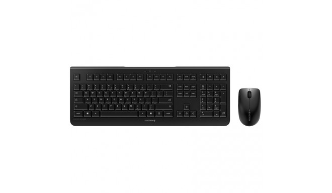 "Cherry DW 3000 - Tastatur-und-Maus-Set - kabellos black QWERTY US"