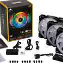 120mm Corsair LL120 RGB dual LED 3 Stück