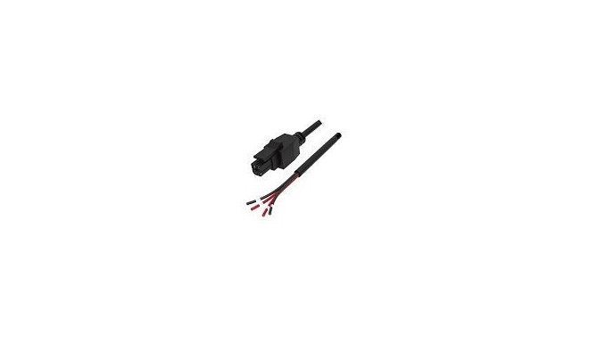 Teltonika power cable with 4-way open wire PR2PL15B