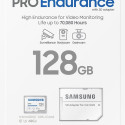 128GB Samsung PRO Endurance MicroSD 100MB/s +Adapter