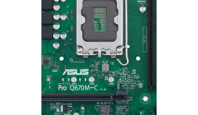 "1700 ASUS PRO Q670M-C-CSM LGA1700 DDR5"
