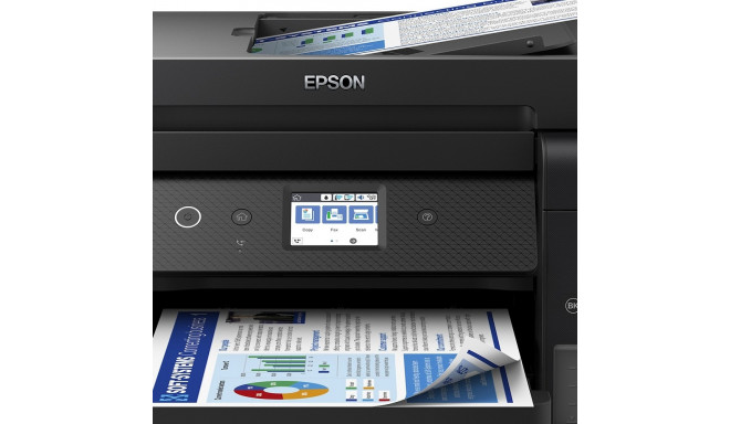 "T Epson EcoTank ET-4850 Tintenstrahldrucker 4in1/A4/LAN/WiFi/ADF/Duplex"