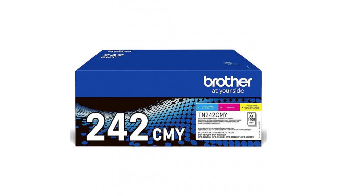 "Brother Toner TN-242CMY Multipack Farbe bis zu 1.400 Seiten nach ISO/IEC 19798"