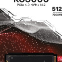 SSD M.2 512GB Kingston KC3000 NVMe PCIe 4.0 x 4