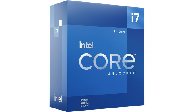 "Intel S1700 CORE i7 12700KF BOX 12x3.6 125W WOF GEN12"