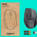 Logitech M705 optisch wireless black